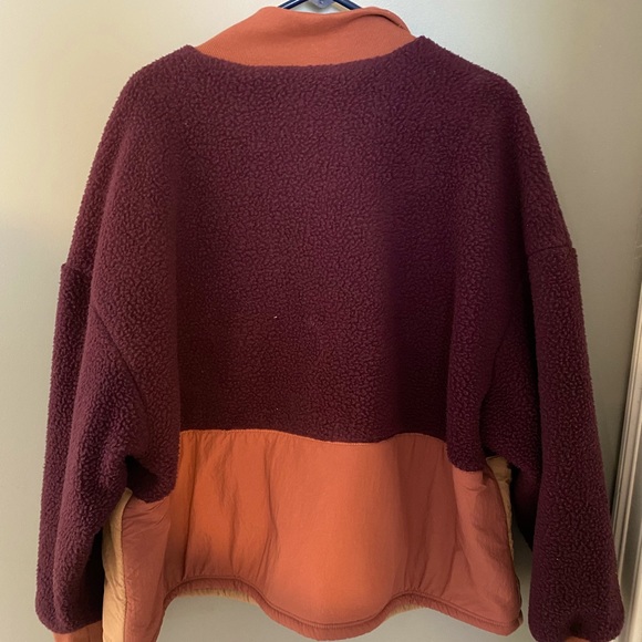 Fabletics Fleece Pullover Jacket (1X) - Picture 2 of 2